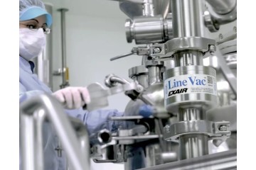 衛生級法蘭型管式輸送器(管式真空器)改善食品製造商的大米回收流程Sanitary Flange Line Vac Improves Rice Recovery Process for Food Manufacturer