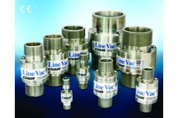 EXAIR 低成本不鏽鋼牙口管式真空器將管道變成輸送機 Low Cos 316SS Threaded Line Vac Turns Pipe into a Conveyor EXAIR 低成本不鏽鋼牙口管式真空器將管道變成輸送機 Low Cos 316SS Threaded Line Vac Turns Pipe into a Conveyor